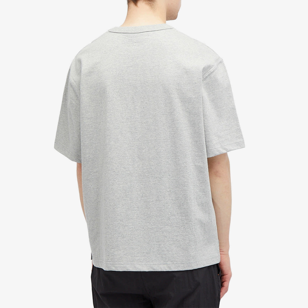 Uniform Bridge Men's Cowboy T-Shirt in Grey Melange