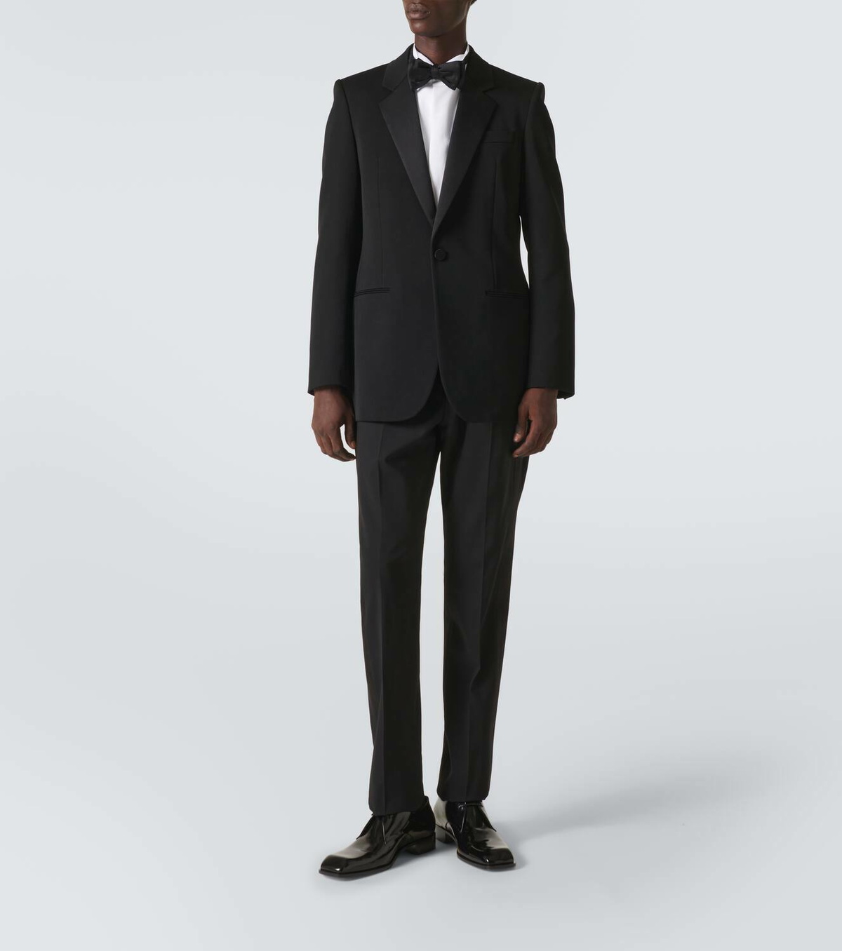 Saint Laurent Wool grain de poudre tuxedo jacket Saint Laurent