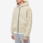 Cole Buxton Men's Zip Hoody in Washed Beige