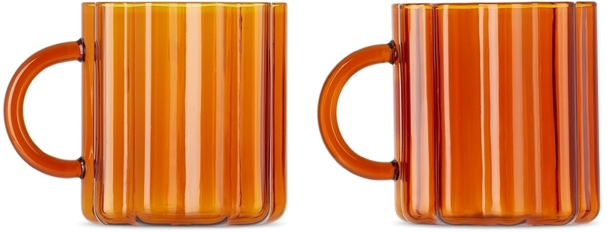 Photo: Fazeek Orange Wave Mug Set