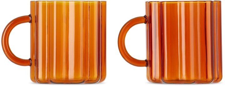 Photo: Fazeek Orange Wave Mug Set
