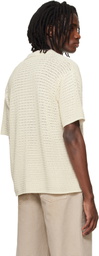 Represent Off-White Pico Knit Shirt