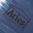 Aries Tie Dye Half & Half Tee