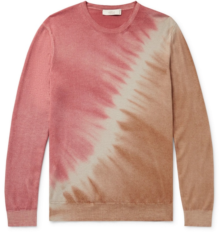 Photo: Altea - Tie-Dyed Cashmere Sweater - Pink