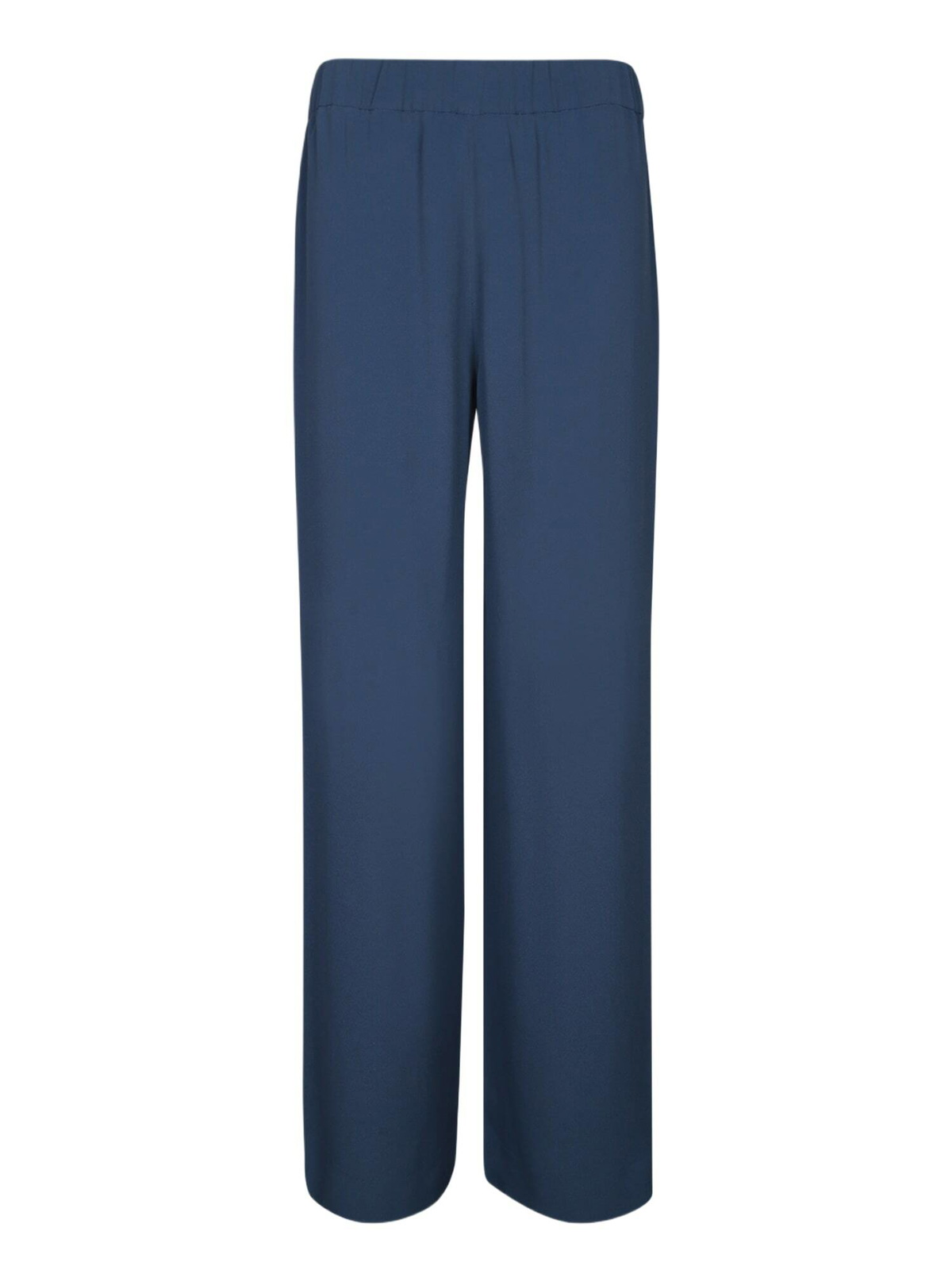 Incotex Blue Crepe Elastic Pants