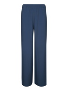 Incotex Blue Crepe Elastic Pants