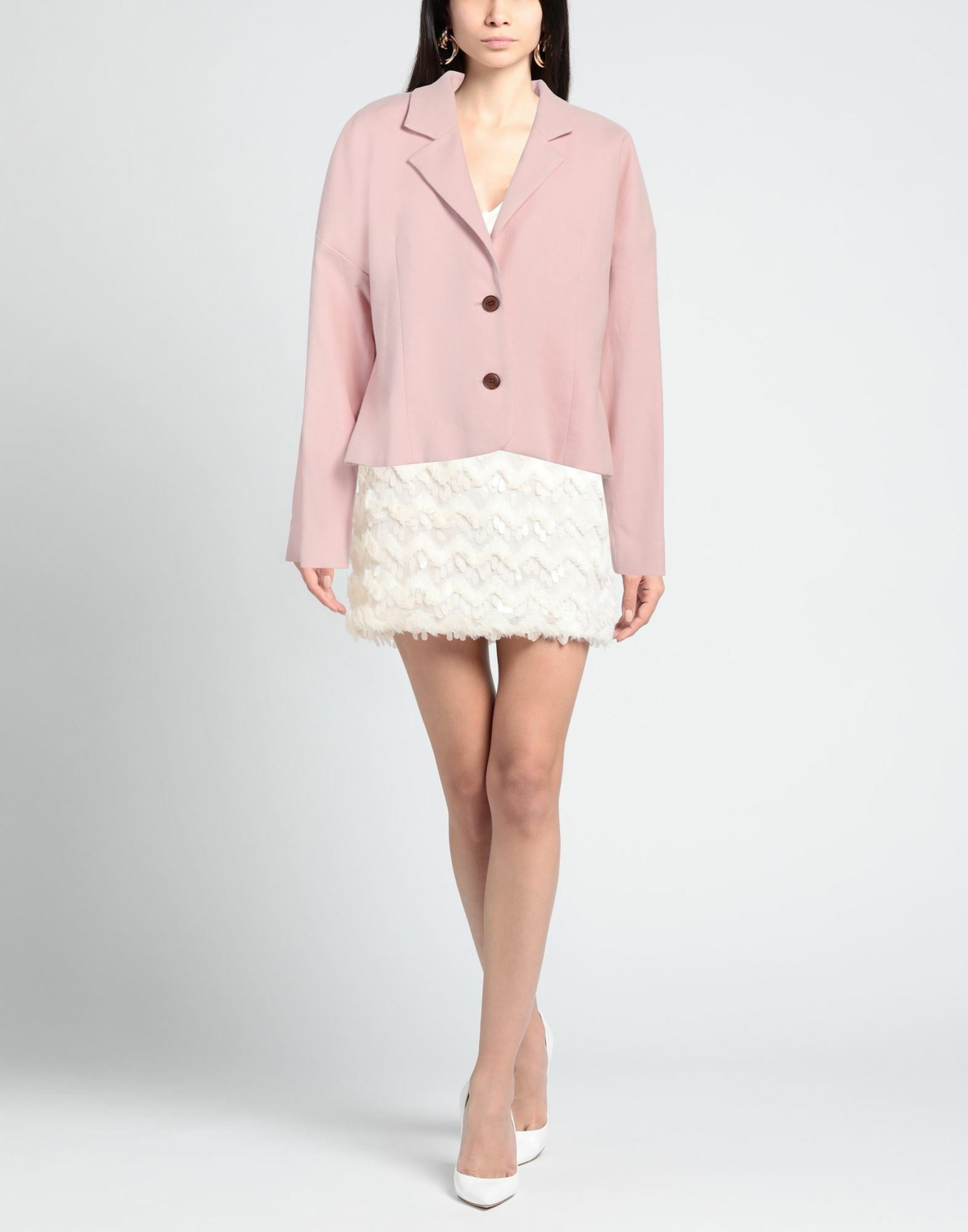 Skall Studio Womens Blazer in Pink