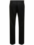 VERSACE Informal Cotton Gabardine Straight Pants