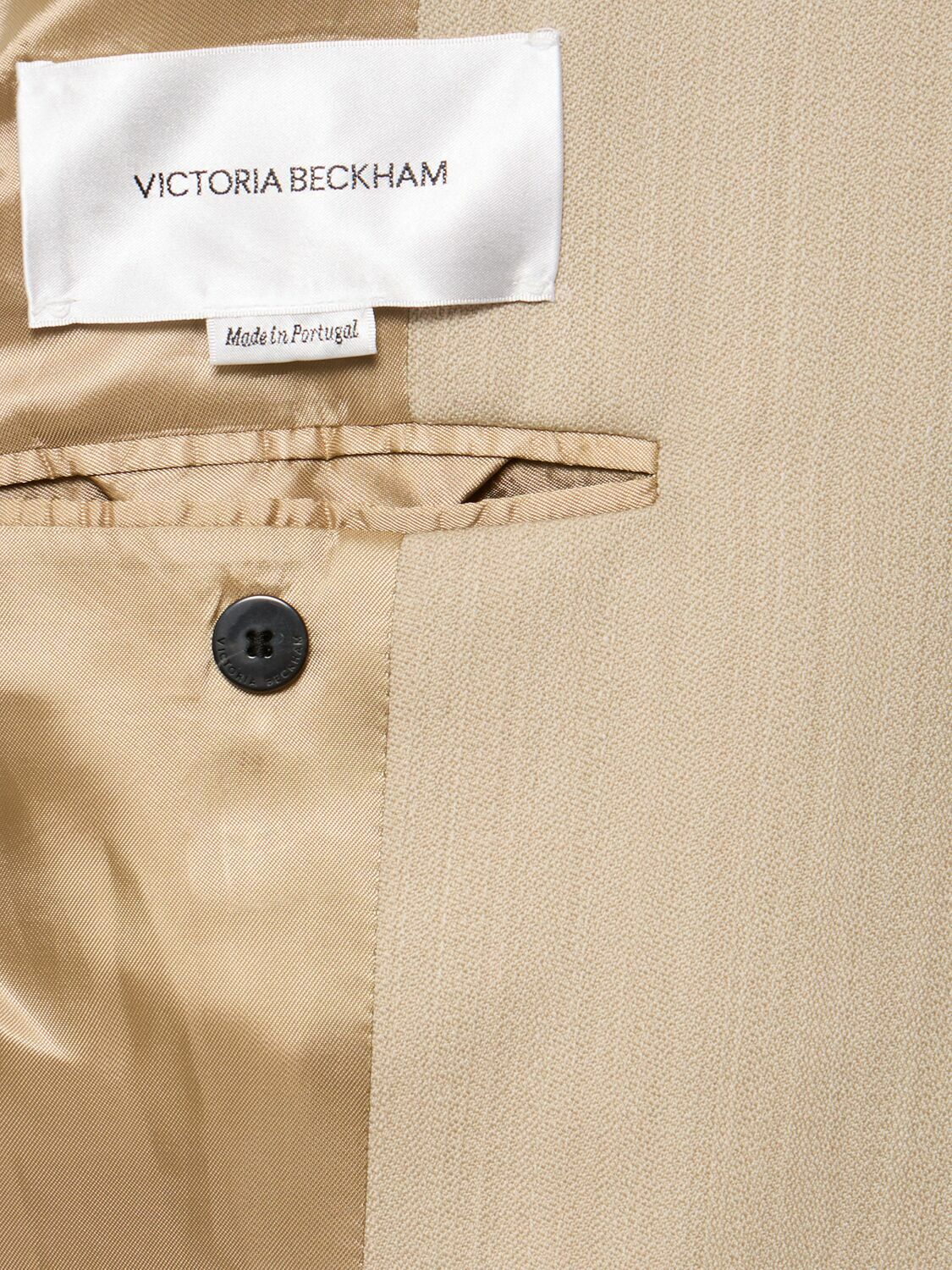 VICTORIA BECKHAM Belted Wool Jacket Victoria Beckham
