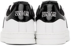 Versace Jeans Couture White 88 V-Emblem Court Sneakers