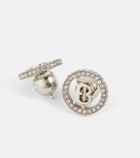 Burberry - TB Monogram embellished earrings