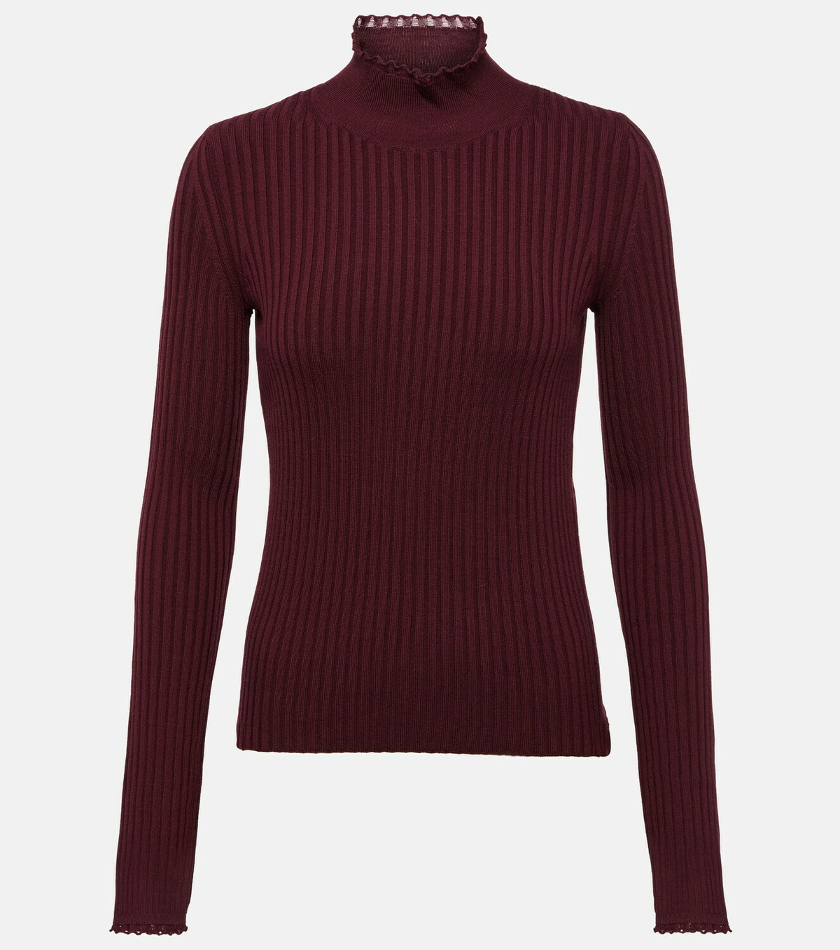Chloé Ribbed-knit wool sweater