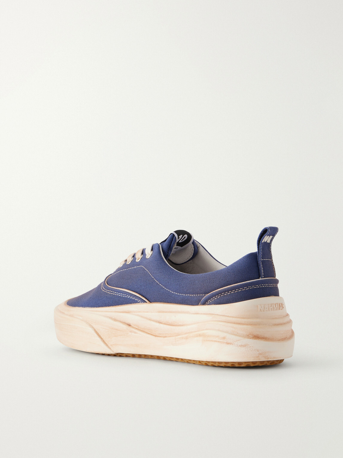 NAHMIAS - Ollie Cotton-Canvas Sneakers - Blue