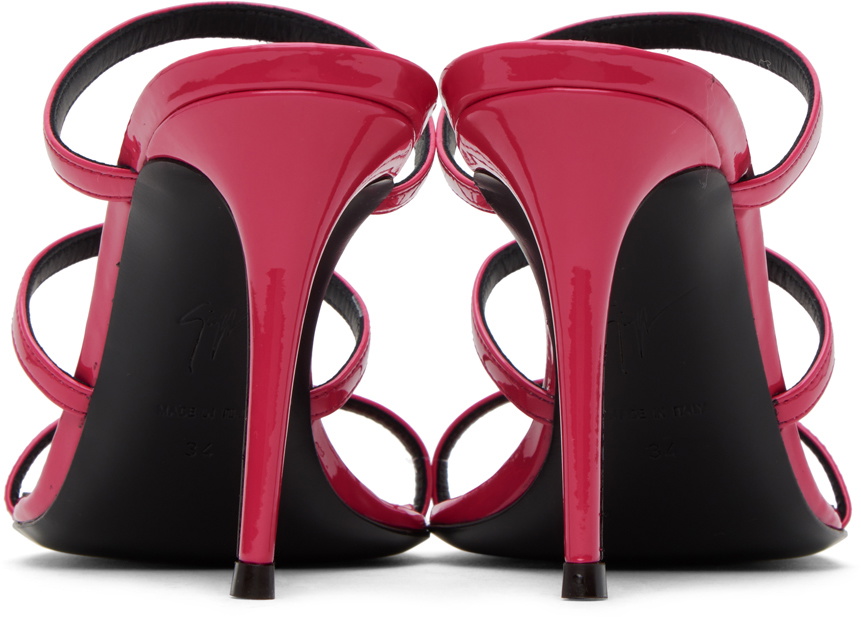 Giuseppe Zanotti Pink Clandestino Heeled Sandals