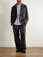 ssstein - Double-Breasted Cashmere Blazer - Brown