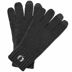 Fred Perry Authentic Men's Laurel Wreath Gloves in Black