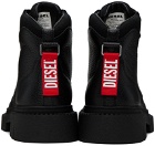Diesel Black D-Troit Boots
