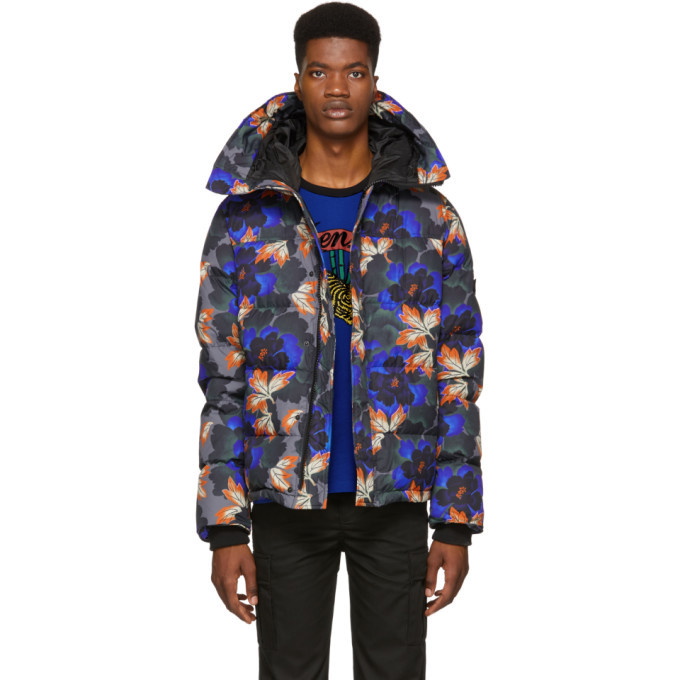 Photo: Kenzo Grey Muticolor Indonesian Flower Jacket