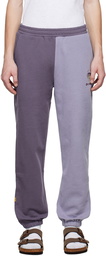 Dime Blue Split Crest Lounge Pants