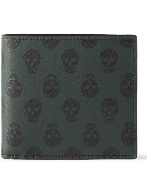 Photo: Alexander McQueen - Printed Leather Billfold Wallet