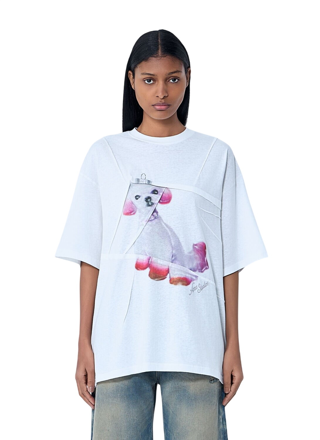 ACNE STUDIOS Edra Layered Long Sleeve T-shirt Acne Studios