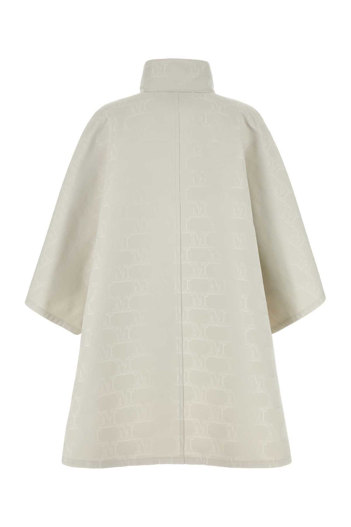 ポンチョ・ケープ MAX MARA CHALK JACQUARD CAPE Max Mara Chalk Jacquard Cape Max Mara