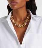 Gucci Interlocking G embellished necklace