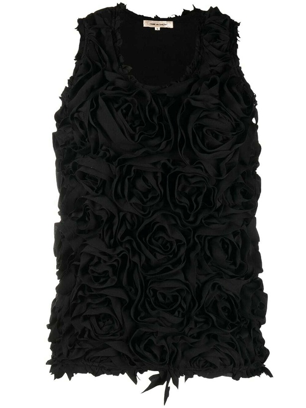 Photo: COMME DES GARCONS - Embroidered Tank Top