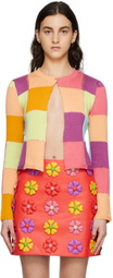 Moschino Multicolor Patchwork Jacket