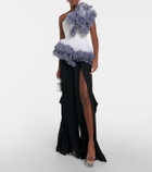 Maticevski High-rise wide-leg pants