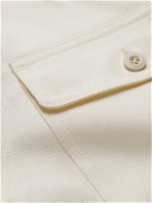 Caruso - Cotton and Linen-Blend Overshirt - Neutrals