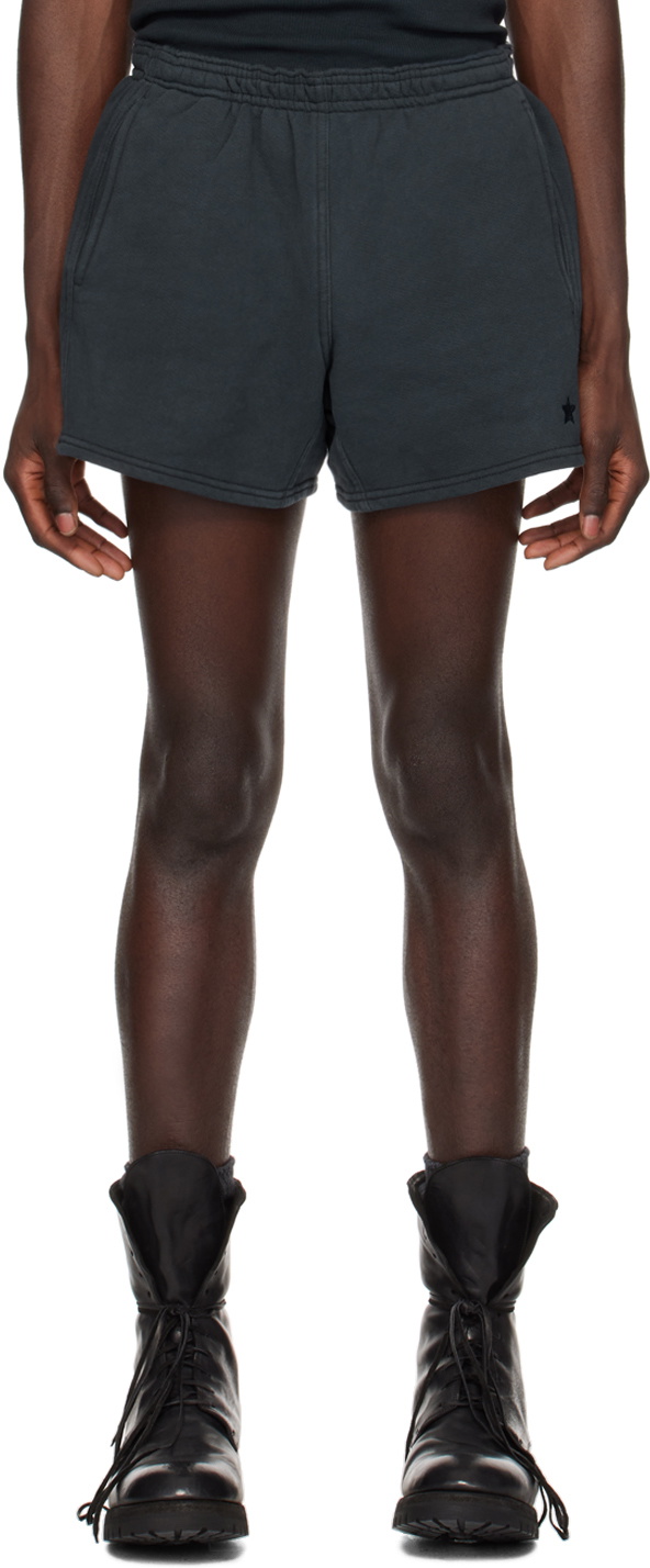 GREG ROSS Black Gym Shorts