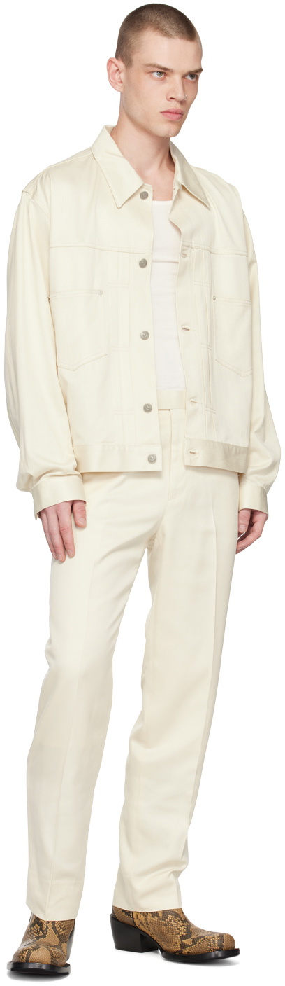 The Letters Off-White Work Tuck Jacket