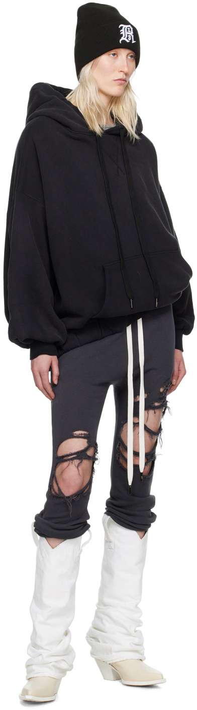 R13 SSENSE Exclusive Black Lounge Pants