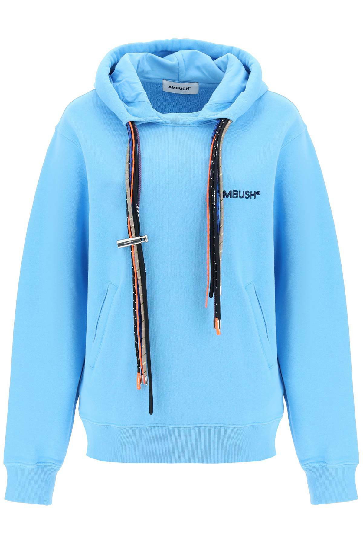パーカー・フーディ Ambush Quilted Embroidered Logo Sweater AMBUSH Gray 'AMB' Graphic Zip-Up Hoodie Ambush