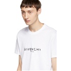 Givenchy White Logo T-Shirt