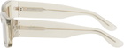 RETROSUPERFUTURE Beige Notte Sunglasses
