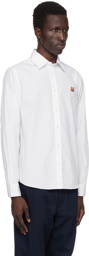 Maison Kitsuné White Fox Head Shirt