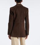 Veronica Beard Maci suede blazer