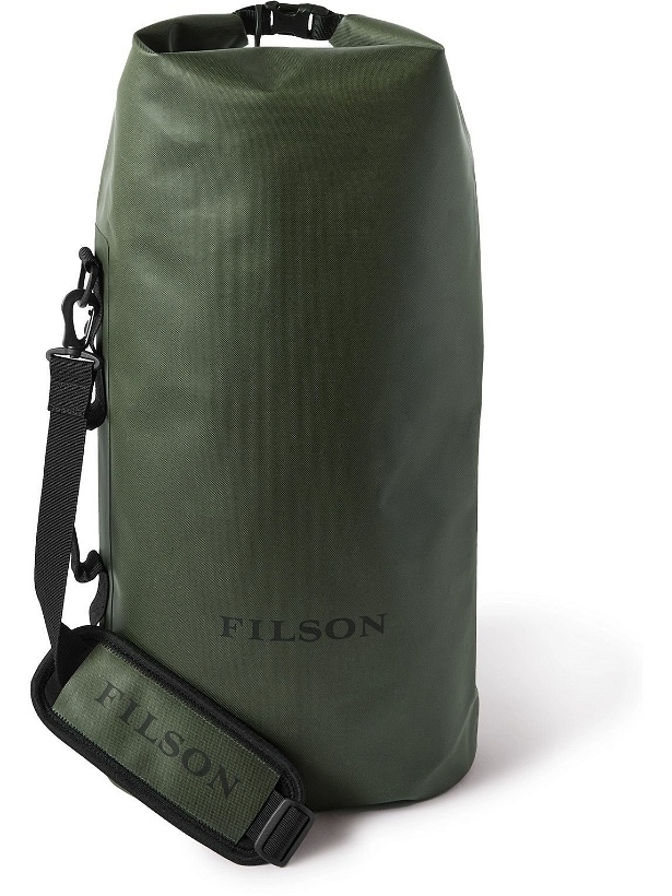 Photo: Filson - Logo-Print TPU-Coated Nylon Dry Tote Bag