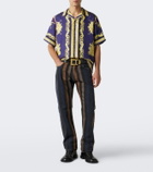 Versace Barocco silk twill shirt