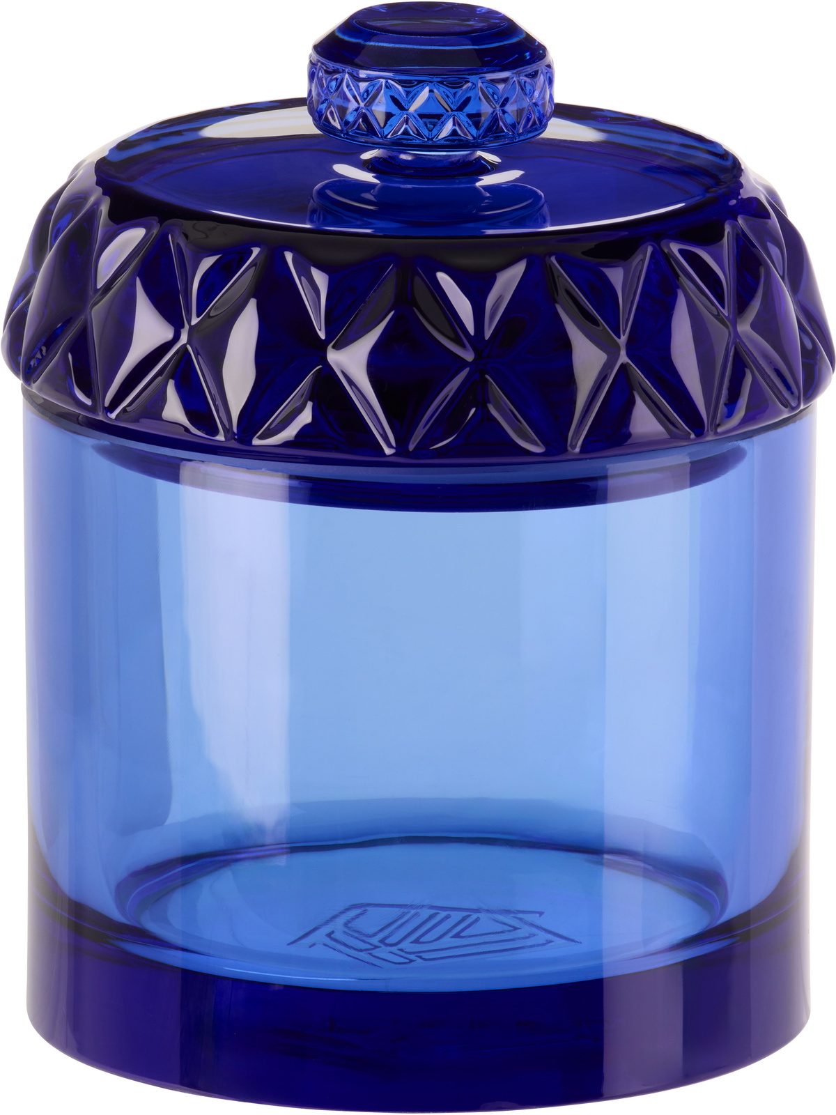 Houseplant Blue Glass Stash Jar