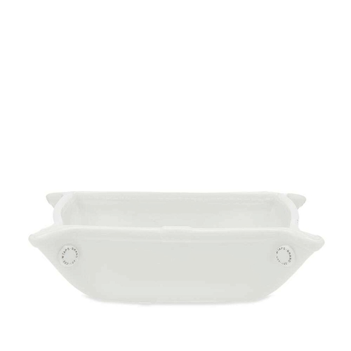 Photo: WTAPS Men's Den Medium Ceramic Tray in White