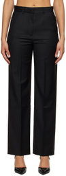 House of Dagmar Black Rose Trousers