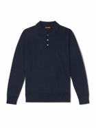 Barena - Pevaron Merino Wool Polo Shirt - Blue