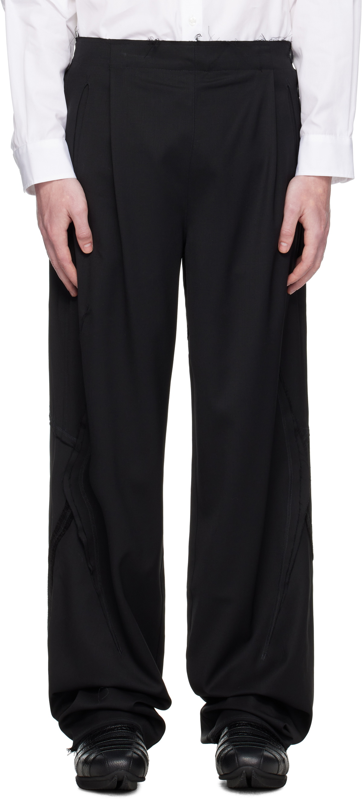 パンツ Kiko kostadinov itten darted trouser Kiko Kostadinov Itten Darted Trouser Brown Green | ModeSens