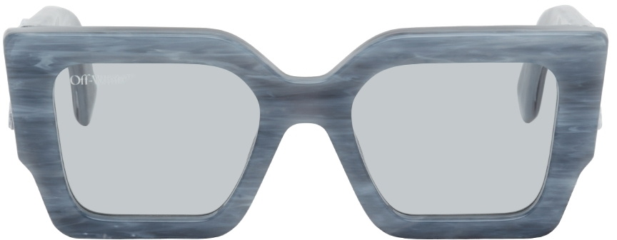 Off-White Grey Catalina Sunglasses Off-White