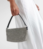 Self-Portrait Small crystal-embellished shoulder bag