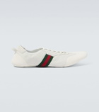 Gucci Flex leather and suede sneakers