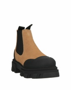 Ganni Womens Ankle boots Sand